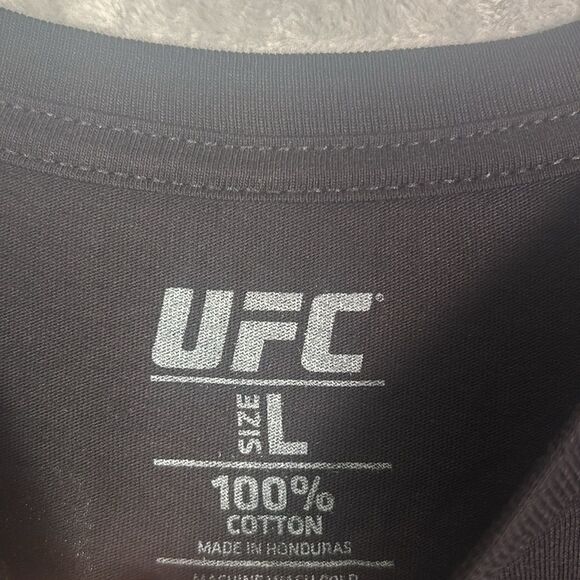NWOT New UFC Vegas Blachowicz v Ankalaev Black Short Sleeve Tshirt Size Large - Picture 3 of 8